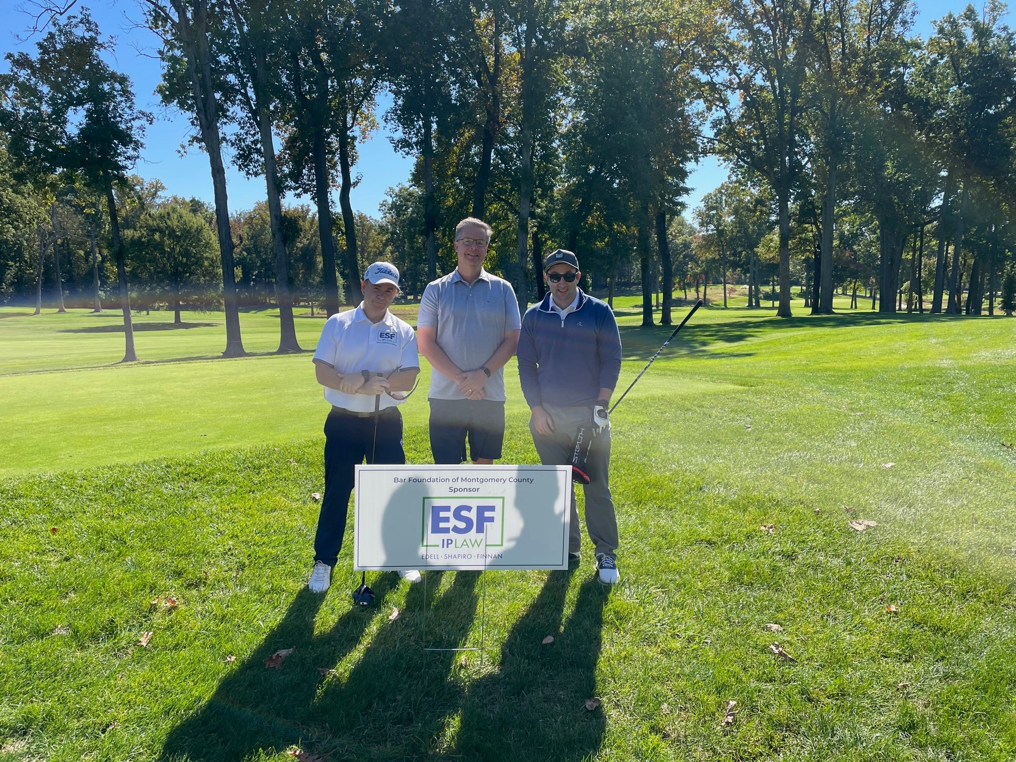 ESF sponsors the Bar Foundation of Montgomery County's 29th Annual Golf